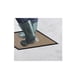 thumbnail image 3 of Tapete para Entrada de PVC y Alfombra de Uso Rudo para Interior y Exterior con Leyenda Bienvenido Du Vló Tapete Felpudo Beige, 3 of 4