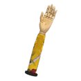 thumbnail image 2 of Milaget Wooden Jewellery Glasses Hand Display Stand with Flannel Long-Flower2, 2 of 7