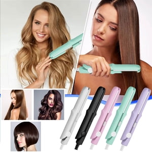 mtvxesu Mini Hair Straightener Direct Curling Dual-purpose Electric Hair Curling Stick Does Not Damage The Power Generation Splint Sale