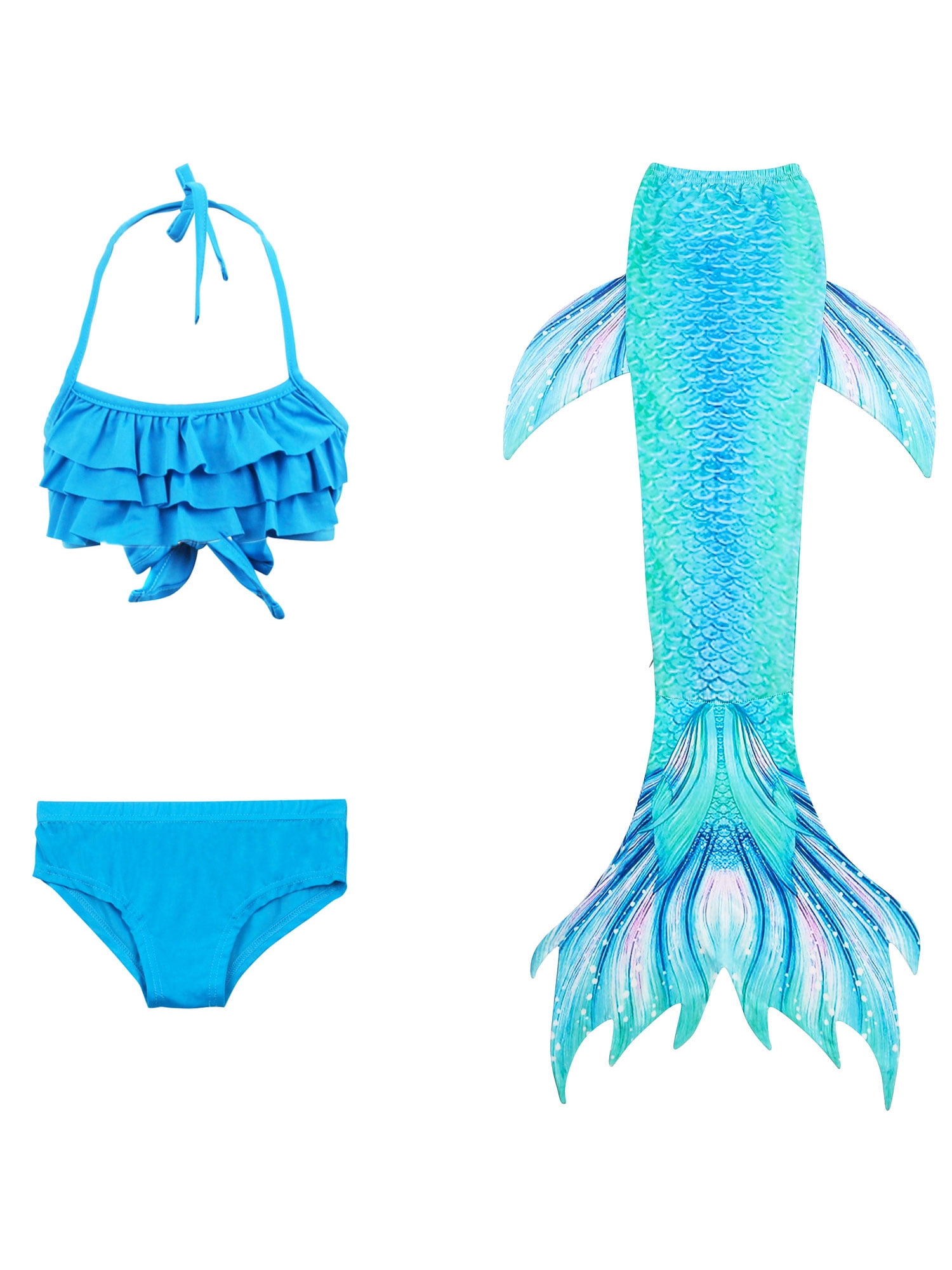 walmart girls mermaid bathing suit