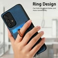 thumbnail image 3 of Dteck for Samsung Galaxy A23 5G Case, 2 in 1 PU Leather Mag Safe Phone Case with Detachable Card Wallet Ring Holder Kickstand for Samsung Galaxy A23 5G/4G,Blue, 3 of 9