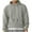 Gray, variant on Chiccall Hoodie for Men Drawstring Long Sleeve Pullover Sweatshirts Fashion Casual Athletic Solid Textured Tops with Pocket