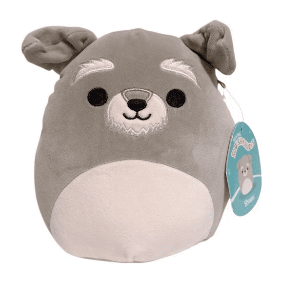 Squishmallows 8 Inch Shaun the Dog Plush – Soft and Cuddly Stuffed Animal Toy