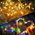 thumbnail image 6 of Viworld 32.8FT Solar String Lights Outdoor Waterproof 100 LEDs Fairy String Lights 8 Lighting Modes Decorative Christmas Birthday Wedding Holiday Party Garden Courtyard Tree Curtain Deck Path, 6 of 14