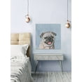 thumbnail image 4 of Marmont Hill "Adorable Pug" Painting Print on Wrapped Canvas, 4 of 5