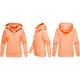 thumbnail image 4 of Puntoco Mujeres Señoras Sólido Con Capucha Botón Manga Larga Sudadera Pullover tops Camisa Puntoco Puntoco-5141, 4 of 4