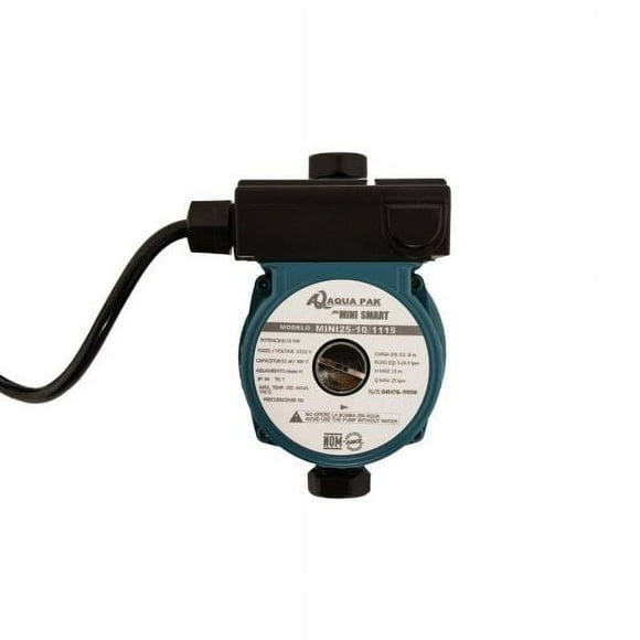 Bomba Presurizadora Marca Aqua Pak Mini Smart de 1/6 Hp