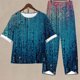 thumbnail image 1 of Puntoco, traje de verano para mujer, chándal a la moda, sudadera, pantalones, conjuntos deportivos de manga larga, conjuntos de trajes informales, liquidación Puntoco Puntoco-5000, 1 of 6