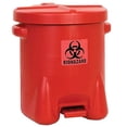 thumbnail image 2 of Eagle Mfg 947BIO 14 Gallon Safety Biohazardous Waste Can, Red, 2 of 4