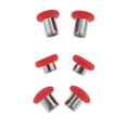 thumbnail image 6 of 6Pcs/ Controller Grip Buttons For One Red, 6 of 6