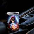 thumbnail image 3 of Vaso de viaje Oasisdream Oasisdream 600 ml con estampado de calaveras, 3 of 6