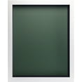 thumbnail image 2 of 13x34 Shadow Box Frame In White With A 1 3/4" Usable Depth Includes Hunter Green Acid-Free Backing,, 2 of 6