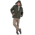 thumbnail image 3 of Wrangler Workwear Men's and Big Men's Faux Sherpa-Lined Duck Jacket, Sizes S-3XL, 3 of 7