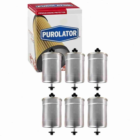 6 pc Purolator F60146 Fuel Filters for 0-450-905-030 0-450-905-031 0-450-905-033 0-450-905-063 0-450-905-095 0-450-905-099 0-450-905-206 0-450-905-262 00605-23432 043-0694 043-0736 043-0799 043-0805