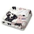 thumbnail image 3 of Pokemon Eevee Umbreon Throw Blanket Cute Flannel for Boys Girls Men Women, 3 of 7