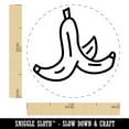 thumbnail image 2 of Slippery Banana Peel Self-Inking Rubber Stamp Ink Stamper - Black Ink - Medium 1 Inch, 2 of 7