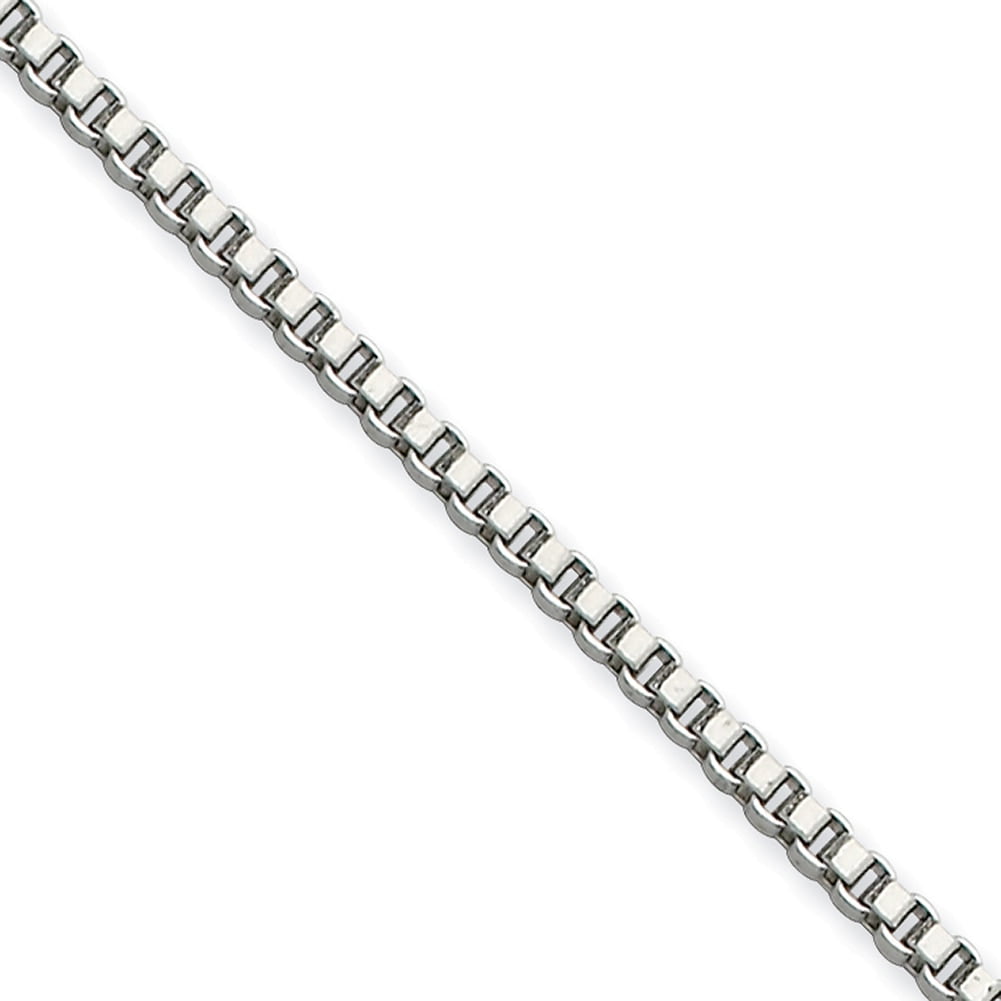 Jewelry Necklaces Chains Stainless Steel 2.0mm 18in Box Chain 