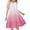Pink, variant on 5-6 Years Girls Dress Summer Boho Sleeveless A-Line Casual Beach Sundress with Pockets for 4-14 Years