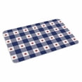 thumbnail image 2 of 4th of July Door Mat&nbsp;Indoor Outdoor Entrance,Non Slip Small Rug for Kitchen Bathroom Entryway Rug,Independence Day Blue White Plaid Red Star Washable Doormat Floor Mat for Office Home 16x24 Inch, 2 of 8