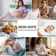 thumbnail image 3 of BEDLORE Queen Mattress Protector Waterproof, 3D Air Fabric Bamboo Mattress Cover Breathable Noiseless with 6"-18" Deep Pocket(White), 3 of 10