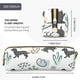 thumbnail image 3 of Fotbe Dachshund Dog Puppy Estuche para Lápices de Cuero con Estampado, Estuche con Cremallera Resistente, Organizador Compacto y Elegante para Papelería, 3 of 7