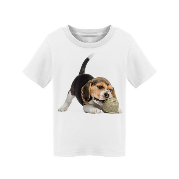Tennis Ball Beagle Tee Toddler's -Image by Shutterstock