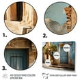 thumbnail image 3 of Designart "Blue Door in Cuba" Architecture Canvas Wall Art, 3 of 5