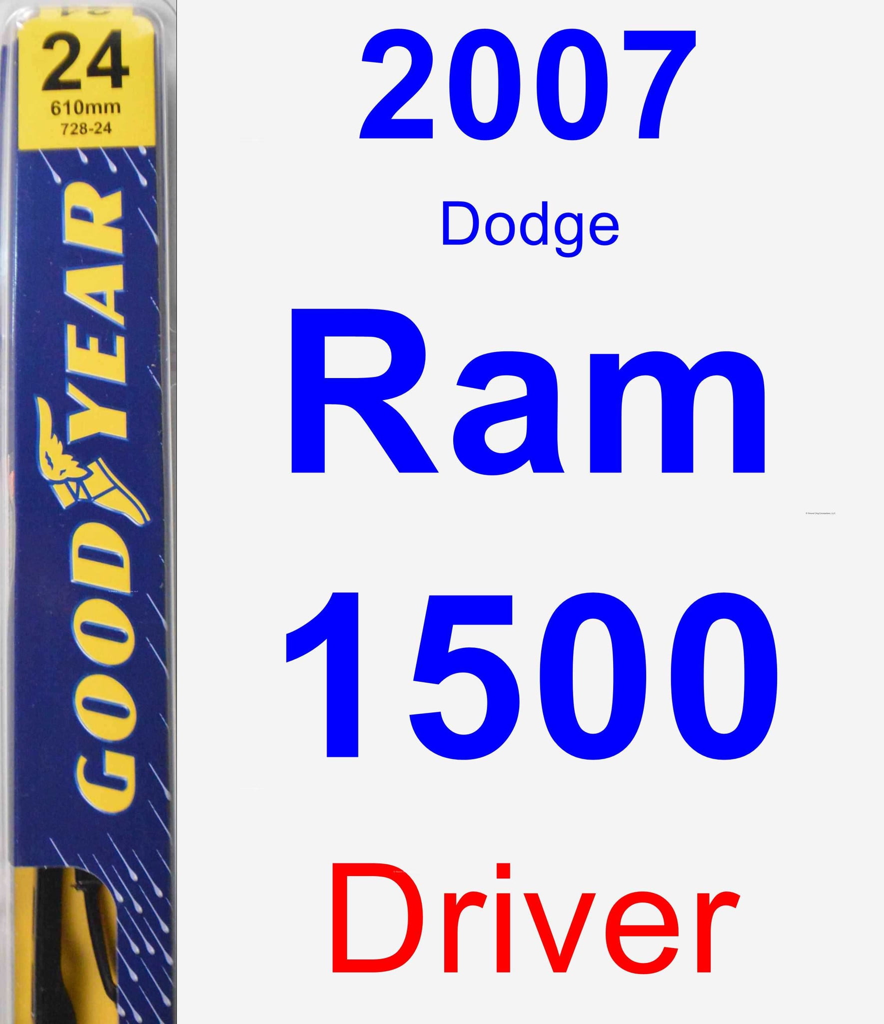 2007 Dodge Ram 1500 Driver Wiper Blade - Premium - Walmart.com - Walmart.com Wiper Blades For 2007 Dodge Ram 1500