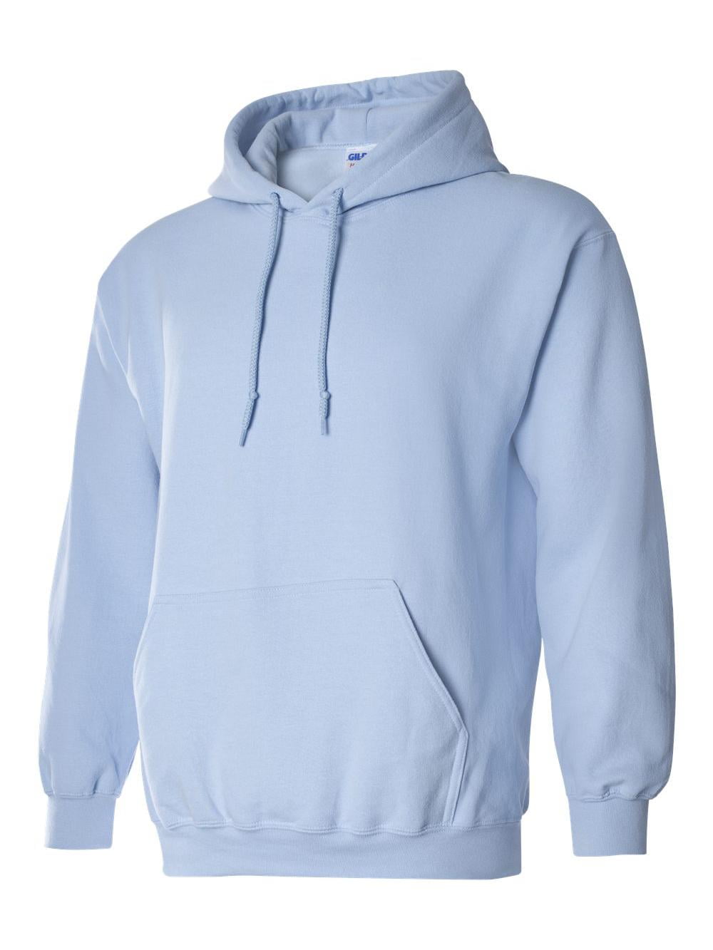 Hooded Sweatshirt Men's Adult Blank Hoodie Heavy Blend 8 oz Indigo Blue 