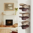 thumbnail image 2 of Nadi Cowboy Hat Rack Wall Mounted Hat Holder Iron Hat Hanger Cowboy Hat Display Holder, 2 of 6