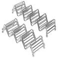 thumbnail image 1 of Soporte para tacos Ejoyous, paquete de 4 soportes para tacos de acero inoxidable con espacio en V y puntas protectoras, 1 of 10