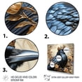 thumbnail image 3 of Designart "Crow Royal II" Landscapes Floater Framed Wall Art Living Room, 3 of 7