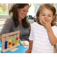 thumbnail image 3 of Oxford Wood Color Sorting Puzzle Board Brain Teaser Puzzle Game For Children, 3 of 5