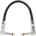 thumbnail image 1 of Guitar Effects Cable Black Metal For Musician Performance 1Pack 15.6x0.5x1.8in, 1 of 9