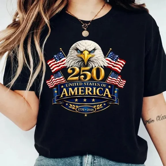 America 250th Anniversary Shirt 1776 - 2026, We The People Patriotic Eagle shirt
