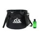 thumbnail image 1 of Cubo de pesca plegable Cubo de camping Bolsa de agua Lavado de camping multifuncional negro, 1 of 9