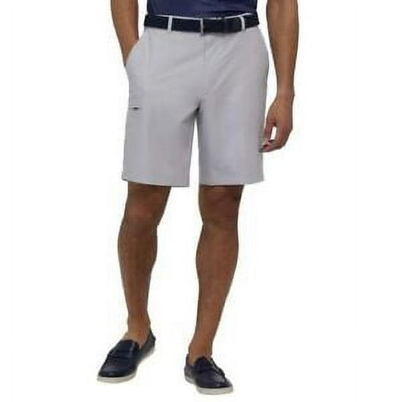 Greg Norman Menâ€™s Comfort Cargo Short (Gray, 30)