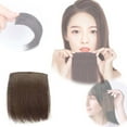 thumbnail image 2 of Extensiones de mechones de cabello humano real para mujer: para dar volumen en la coronilla y engrosar las raíces; integración perfecta, ajuste cómodo y seguro para todo tipo de cabello, 2 of 6