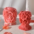 thumbnail image 4 of Valentine's Gift Rose Flower Candle Mold for DIY Candle Gypsum Ornaments Resin Craft Home Decor, 4 of 16