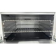 60-Inch Commercial Gas Range with 6 Burners, Flat Griddle, and Double Standard Ovens – Stainless Steel, NSF