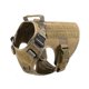 thumbnail image 2 of Arnés táctico de entrenamiento para perros, hebilla de metal ajustable, material de nailon de alta calidad, chaleco para perros grandes, pastor alemán, XL, negro reflectante, 2 of 5