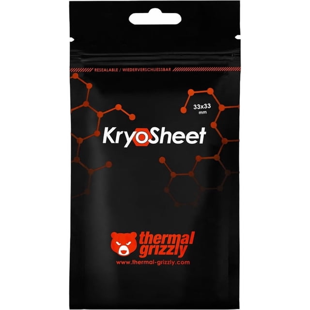 THERMAL GRIZZLY THERMAL PAD KRYOSHEET 33X33