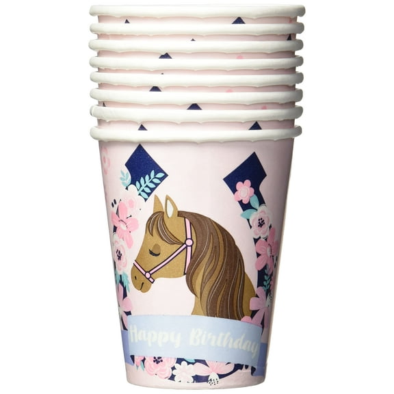 Saddle Up 9 Oz. Cup, 8ct
