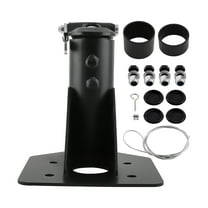 Maxpeedingrods 12" to 17" Adjustable 5th Wheel Camper RV Adapter Hitch to Gooseneck 24,000 lbs