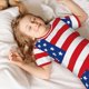 thumbnail image 5 of Balery America Flags3 Conjunto de Pijama Infantil de Manga Corta con Estampado – Ropa de Dormir de Algodón Suave-Small, 5 of 6