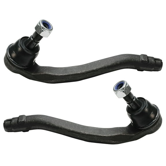 Detroit Axle - Front 2pc Tie Rods for Mercedes Benz ML320 ML350 ML430 ML500 ML55 AMG, 2 Outer Tie Rod End Links Replacement