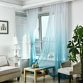 thumbnail image 2 of Discount Violete Valances Voile Door Window Curtain Drape Panel Sheer Scarf Divider Dec, 2 of 6
