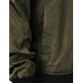 thumbnail image 6 of Hat and Beyond Men's Lightweight Slim Fit Windbreaker Jacket, 6 of 7