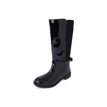 Kids The Children's Place Girls Knee High Mid-Calf Pull On Rain Boots