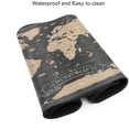 thumbnail image 4 of Desk Mat,Vintage World Map Extended Gaming Mouse Pad for Office Work & Game,Computer Keyboard Mouse Mat Desk Non-Slip Rubber Base Large Mousepad with Stitched Edges, 31.5x15.7inch, 4 of 6